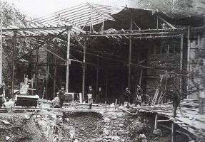Ligne Maginot - CAP MARTIN - (Ouvrage d'artillerie) - La construction de l'ouvrage (1930)