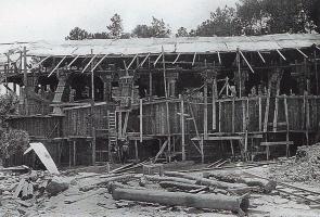 Ligne Maginot - ROQUEBRUNE - CORNILLAT - (Ouvrage d'artillerie) - La construction de l'ouvrage (1933)