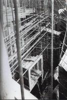 Ligne Maginot - ROQUEBRUNE - CORNILLAT - (Ouvrage d'artillerie) - La construction de l'ouvrage
Ferraillage et  coffre d'embrasure dans son emplacement