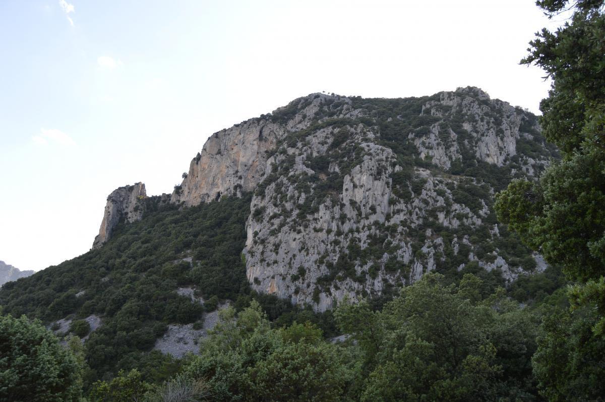 Ligne Maginot - SIRICOCCA SUD - (Observatoire d'artillerie) - Pointe Siricocca vue d’ennemi