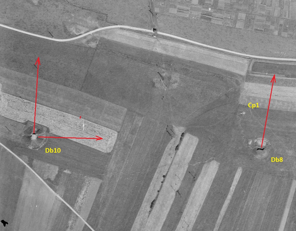 Ligne Maginot - DB8 - (Blockhaus pour canon) -  - IGN - Géoportail 1946