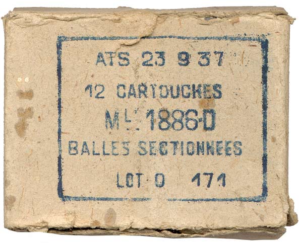 Boite de 12 cartouches à balle sectionnée