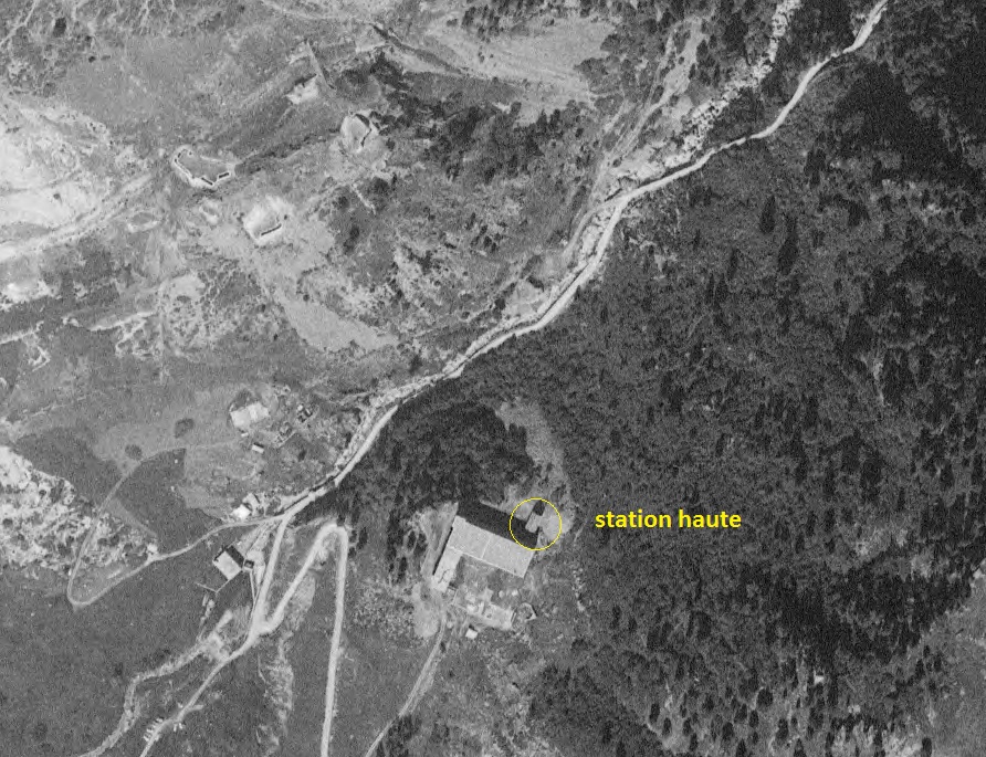 Ligne Maginot - TLFR - TéLéPHéRIQUE CHARMAIX - LAVOIR - (RESEAU - Téléphérique (ligne)) - La station haute