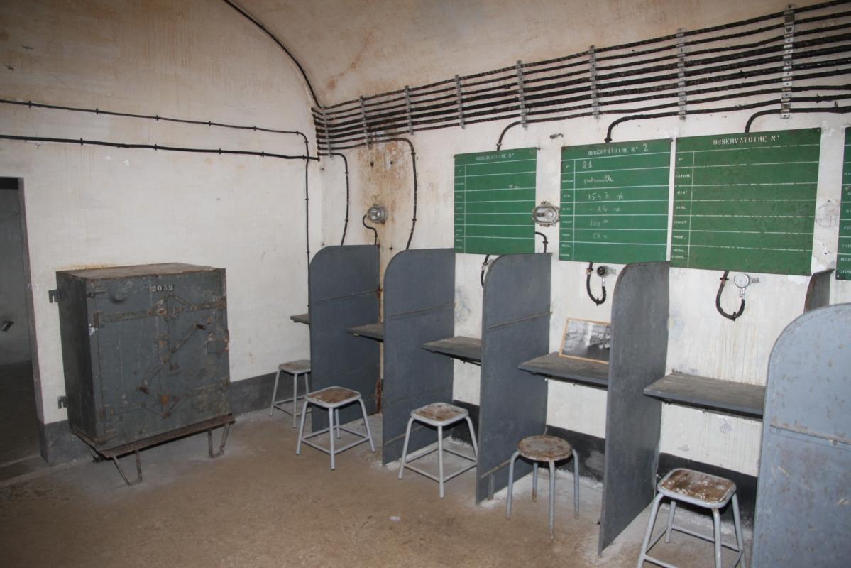 Ligne Maginot - ROCHE LA CROIX (RLC) - (Ouvrage d'artillerie) - Le PC