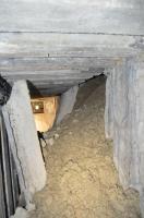 Ligne Maginot - LARCHE (L) - (Ouvrage d'infanterie) - Éboulement du couloir principal chez l’entrée