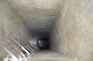 Ligne Maginot - SAINT ANTOINE 3 - (Blockhaus pour arme infanterie) - Le puits d'accès à la galerie comblé