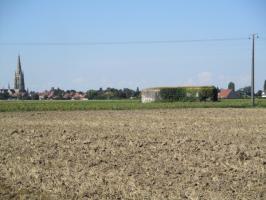Ligne Maginot - A2 - HONDSCHOOTE - (Blockhaus lourd type STG / STG-FCR - Double) - Le blockhaus A 2 - Hondschoote situé dans cet environnement.