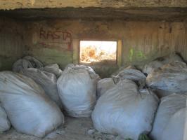 Ligne Maginot - BEF 323 - L'EPINETTE OUEST - (Blockhaus pour canon) - Intérieur du blockhaus.