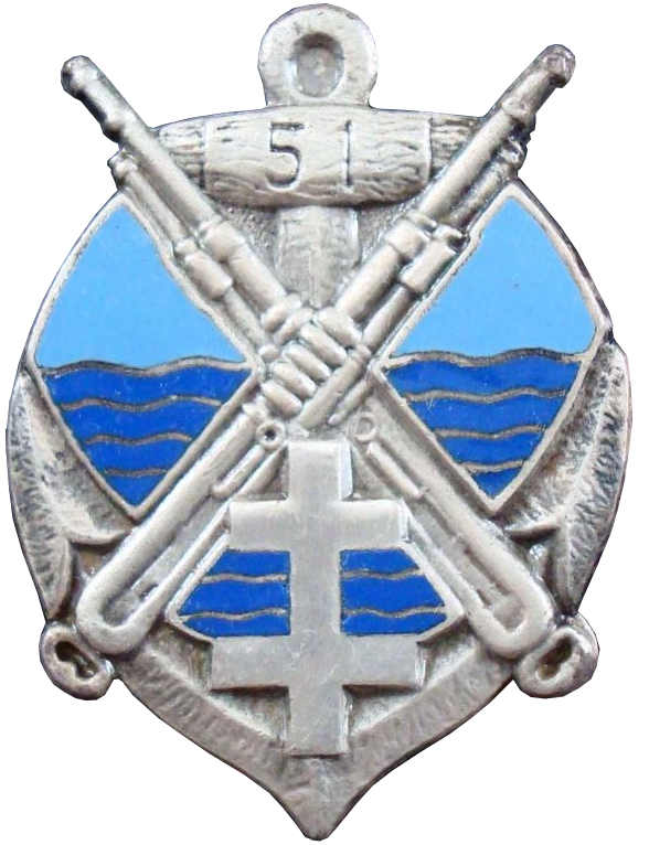 Insigne du 51° RMIC
