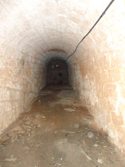 Ligne Maginot - TETE DE CHIEN - FORT MASSENA (6° BIE - 157° RAP) - (Position d'artillerie préparée) - Une des nombreuses galeries