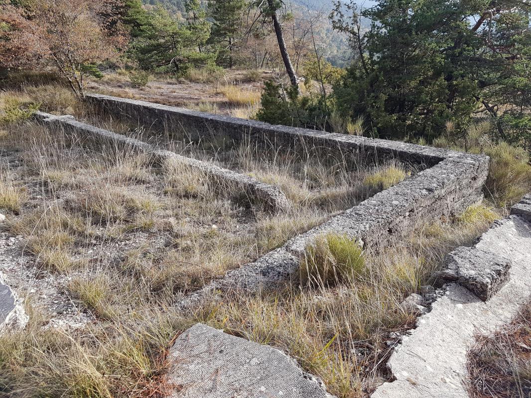 Ligne Maginot - COL DE BRAUS - (Casernement) - 