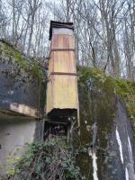 Ligne Maginot - FROHMUHL (PC DU QUARTIER KAPELLENHOF - II/153° RIF) - (Abri) - Coffre d'entrée Est 
Cheminée