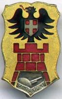 Ligne Maginot - SAINT ANTOINE - (Ouvrage d'artillerie) - L'insigne spécifique arboré par l'équipage de l'ouvrage