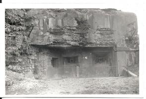 Ligne Maginot - MICHELSBERG - A22 - (Ouvrage d'artillerie) - Le bloc 2 endommagé par les troupes allemandes