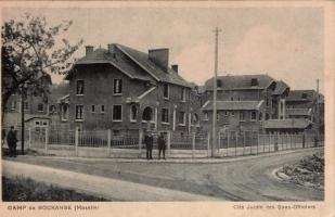 Ligne Maginot - Camp de sureté de BOCKANGE - 