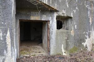 Ligne Maginot - Blockhaus B 540 - RUAINCE - Porte d'entrée avec date de construction (1937)