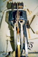 Ligne Maginot - GALGENBERG - A15 - (Ouvrage d'artillerie) - Bloc 3
Tourelle de mitrailleuses
La chambre de tir avec le support du jumelage