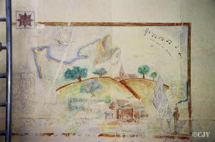 Ligne Maginot - LANGENSOULTZBACH - (Camp de sureté) - Batiment C
Peinture murale