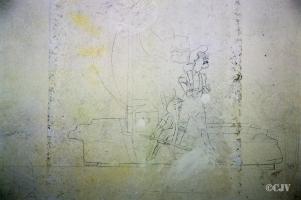 Ligne Maginot - LANGENSOULTZBACH - (Camp de sureté) - Batiment C
Peinture murale