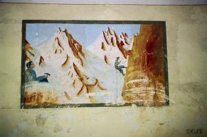 Ligne Maginot - LANGENSOULTZBACH - (Camp de sureté) - Batiment C
Peinture murale