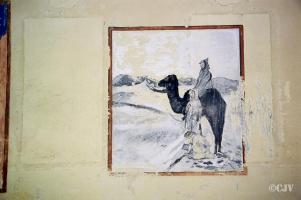 Ligne Maginot - LANGENSOULTZBACH - (Camp de sureté) - Batiment C
Peinture murale