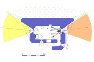 Référence du document : 38291 Ligne Maginot - Blockhaus 1° RM type C - Version droite