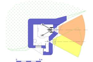 Référence du document : 40521 Ligne Maginot - Blockhaus STG-FCR allégé type B "Forêt" - Version droite