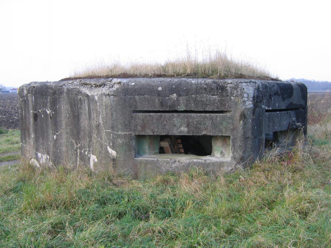 Ligne Maginot - Blockhaus à Bindernheim - Blockhaus muni d'ouïes de ventilation