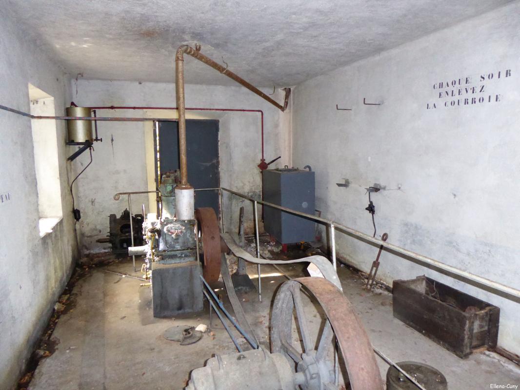 Ligne Maginot - FLAUT (STATION DE POMPAGE) - (Divers) - Moteur et pompe - ELLENA-CUNY