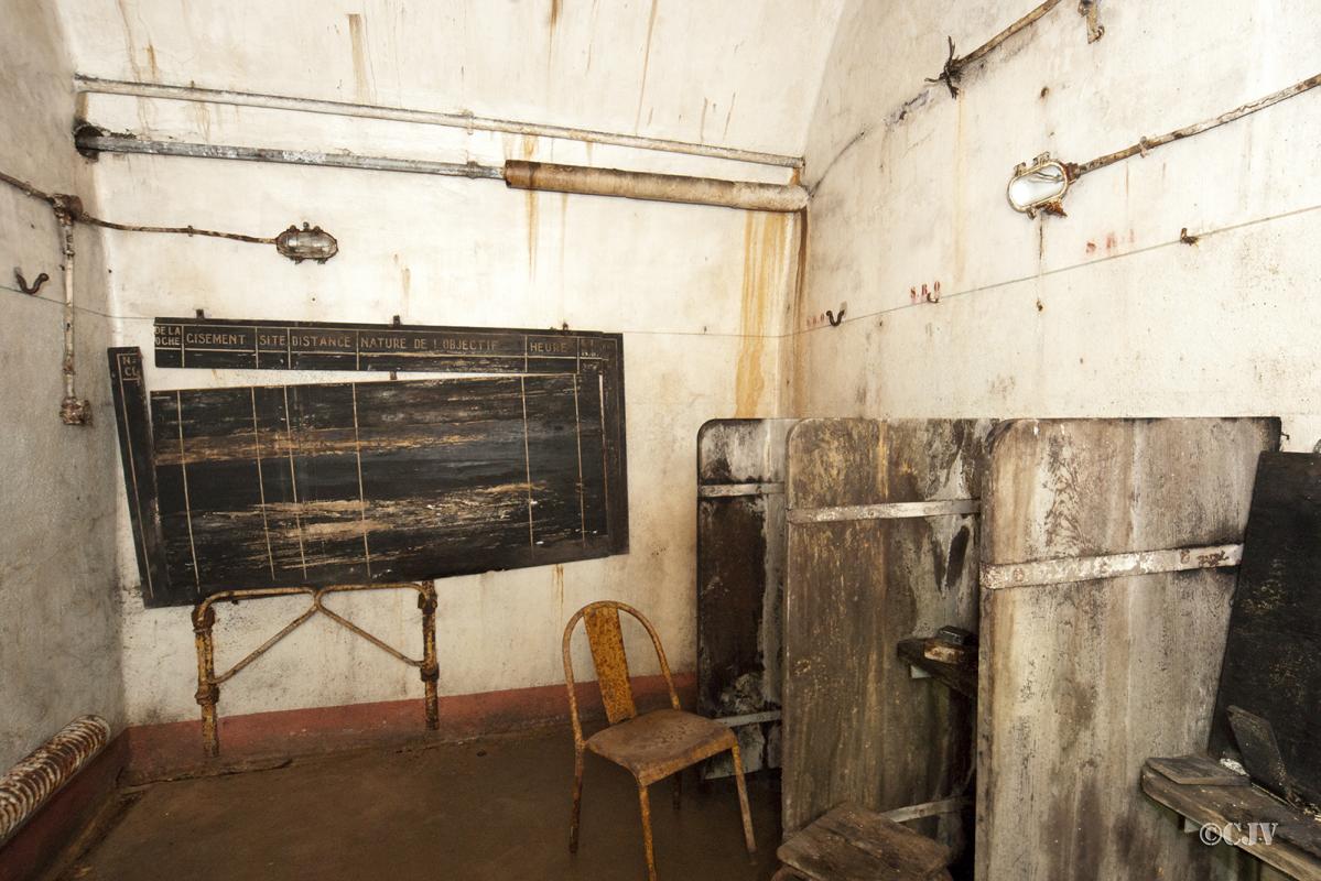Ligne Maginot - BOUSSE - A24 - (Ouvrage d'infanterie) - Le PC de l'ouvrage
Service des renseignements