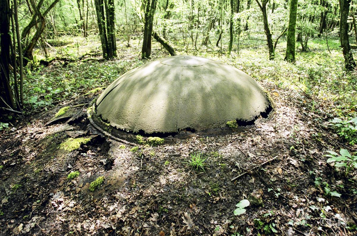 Ligne Maginot - ANZELING - A25 - (Ouvrage d'artillerie) - Une fausse cloche
