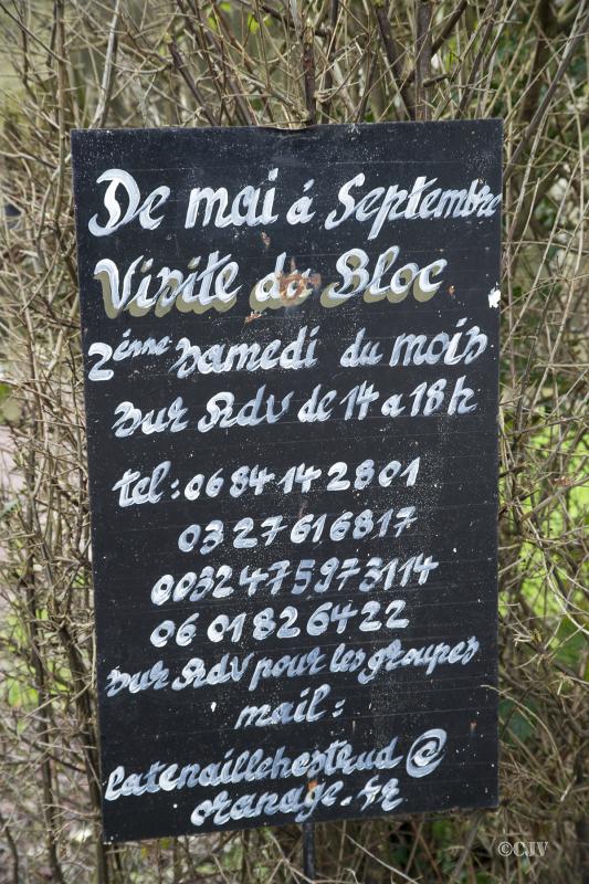 Ligne Maginot - B721 - TRIEUX du CHENEAU (Blockhaus pour canon) - Informations début 2016