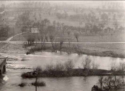 Poste GRM et destruction de route de BLIESRUCK Pont