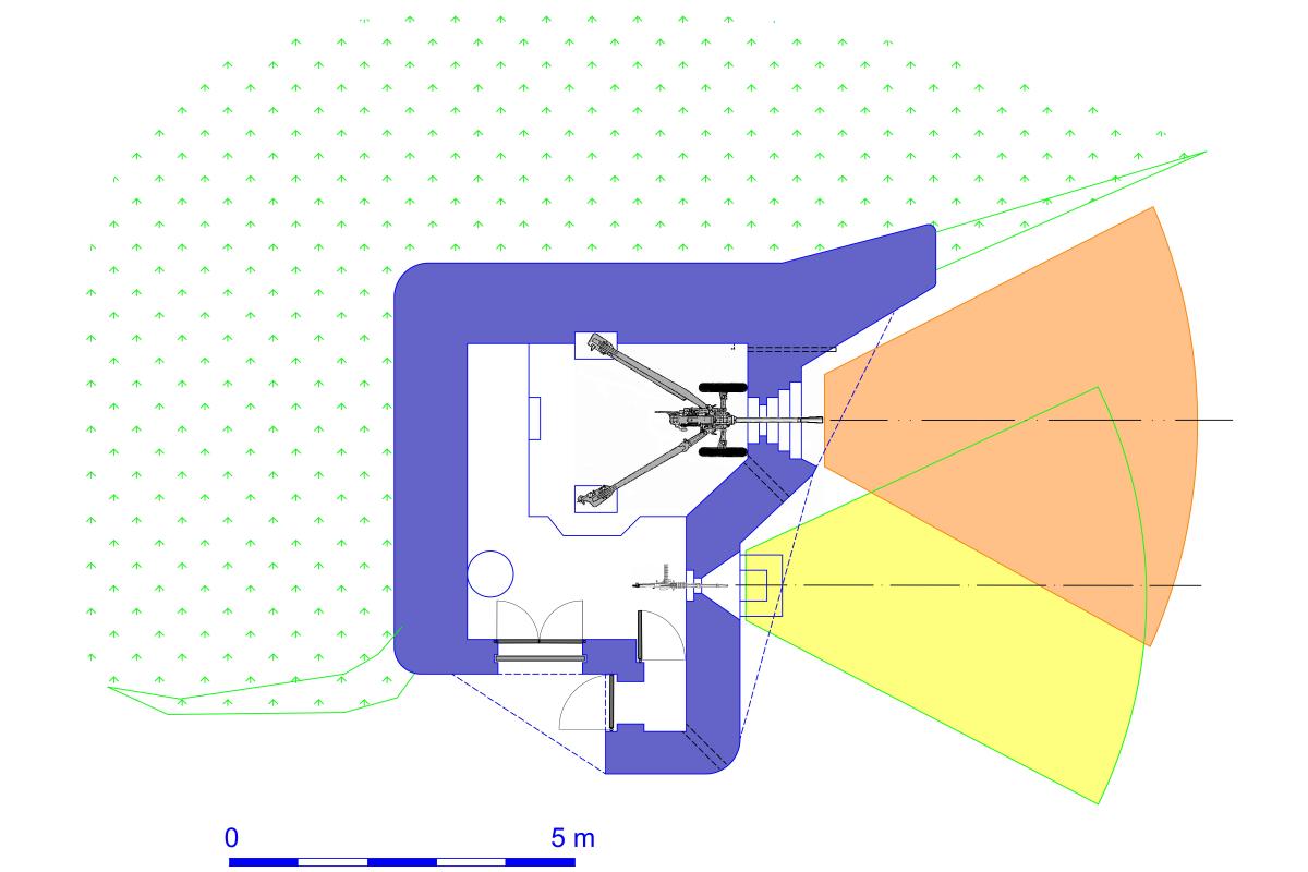 Ligne Maginot - Blockhaus STG-FCR allégé type B 