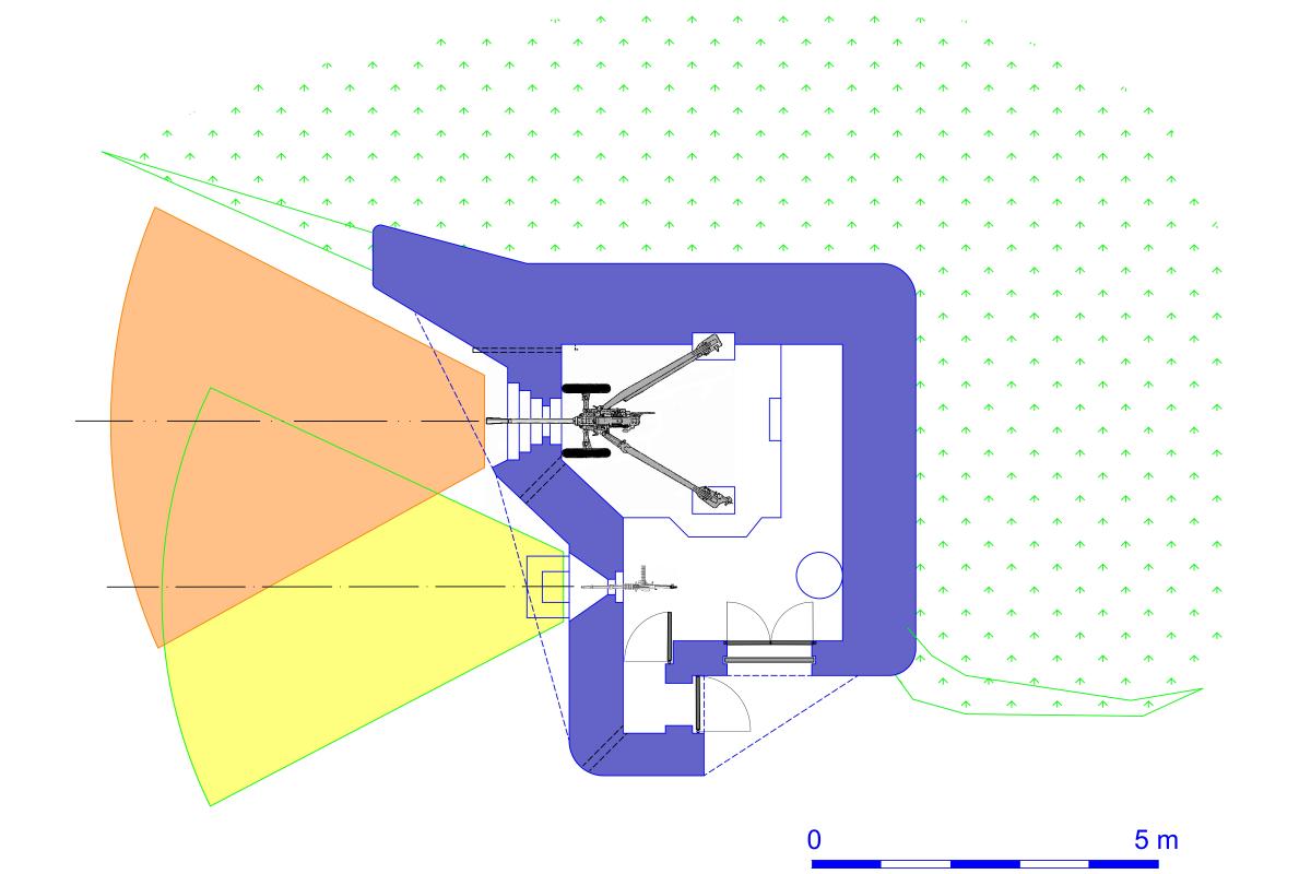 Ligne Maginot - Blockhaus STG-FCR allégé type B 