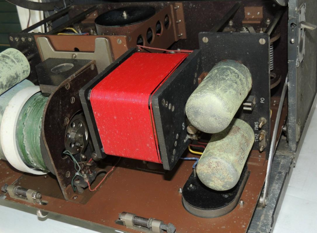 Ligne Maginot - Poste de radio ER 12 - Vu de la  partie arrière du poste