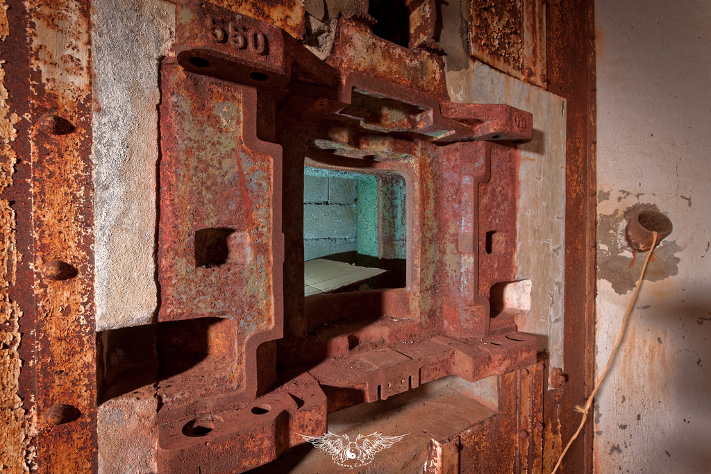 Ligne Maginot - LE CHESNOIS - CHENOIS - (Ouvrage d'artillerie) - Entrée mixte
Un créneau de façade