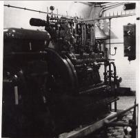 Ligne Maginot - WELSCHHOF - (Ouvrage d'infanterie) - L'un des groupes électrogène à moteur SMIM type 3SR19 délivrant 75 CV de l'usine électrique