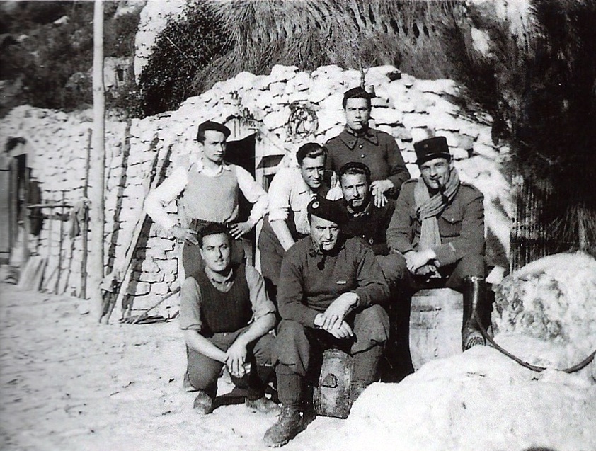 Ligne Maginot - LA PENA (PE) - (Ouvrage d'infanterie) - L'équipage de l'avant-poste