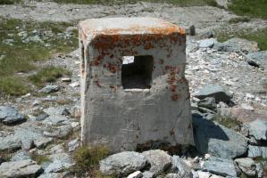 Ligne Maginot - VANOISE - (Ouvrage d'infanterie) - Prise d'air de l'abri alpin