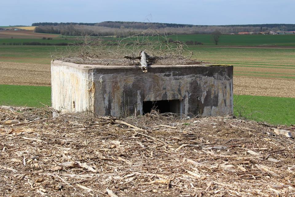 Ligne Maginot - DB340 - GRAVISSIERE - (Blockhaus pour canon) - L'entrée pour la piéce
