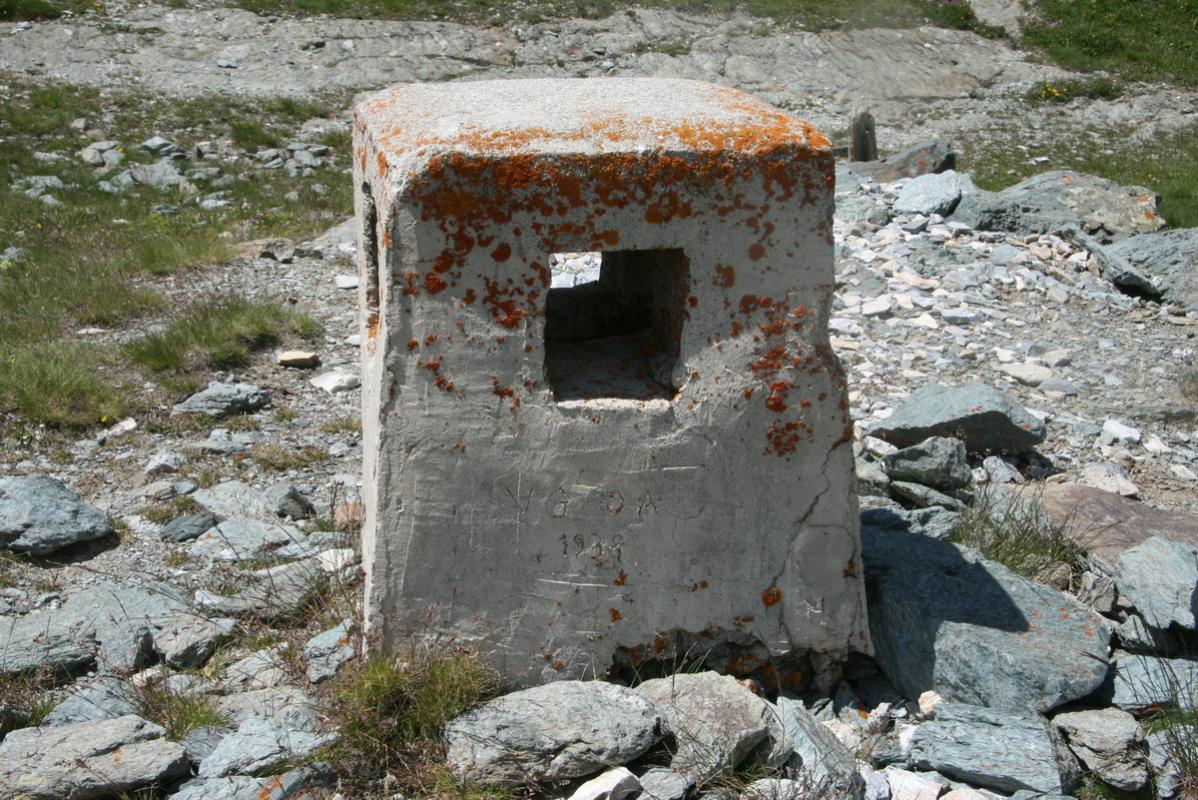 Ligne Maginot - VANOISE - (Ouvrage d'infanterie) - Prise d'air de l'abri alpin