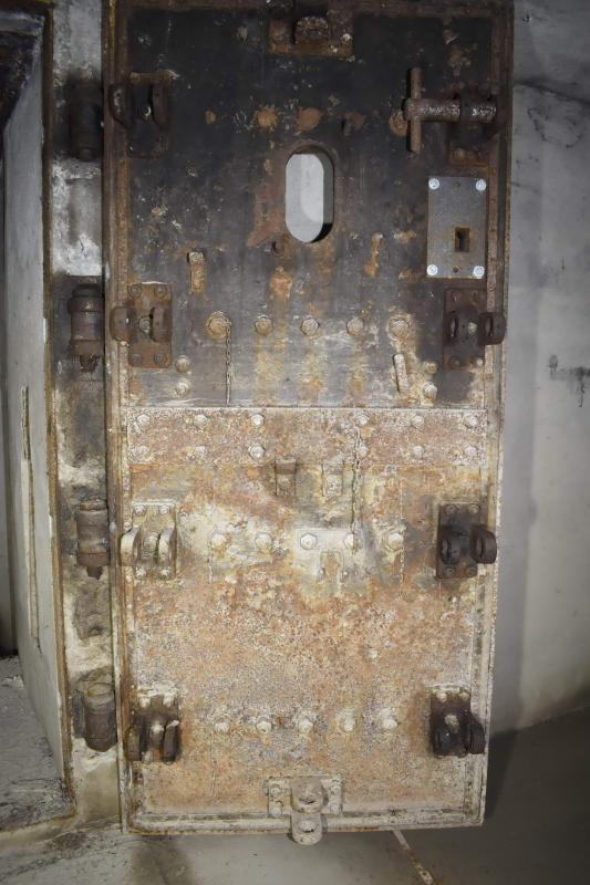 Ligne Maginot - SPORENINSEL - (Casemate d'infanterie - Double) - Porte blindée de l'entrée