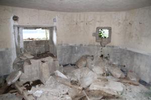 Ligne Maginot - B727 - FILS DE FER - (Blockhaus pour canon) - Façade nord