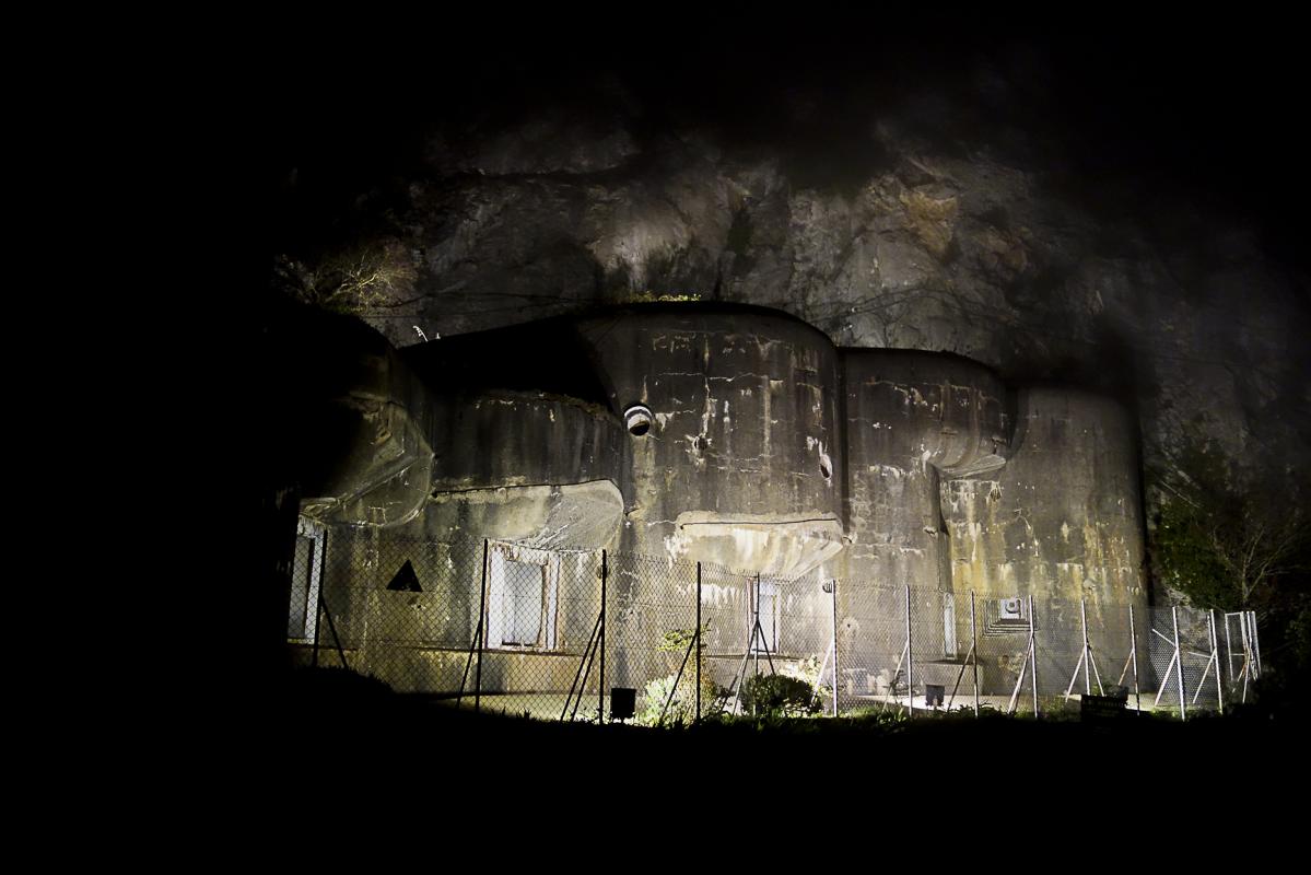 Ligne Maginot - SAINTE AGNES (SAG) - EO9 - (Ouvrage d'artillerie) - Bloc 2
Vue nocturne