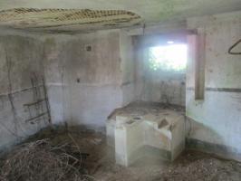 Ligne Maginot - B585 - RIEZ DE L'ERELLE - (Blockhaus pour canon) - Intérieur du blockhaus.