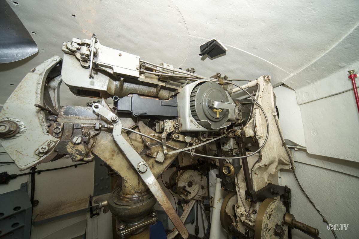 Ligne Maginot - ROHRBACH - FORT CASSO - (Ouvrage d'infanterie) - Bloc 1
Tourelle 2 AM