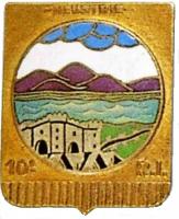 Ligne Maginot - Insigne du 10° RIF - 