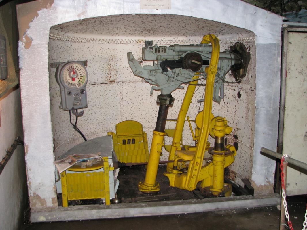 Ligne Maginot - Affût de trumelage de cloche Mle 1934 - 