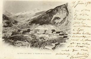 Ligne Maginot - LES TROIS-TETES - (Casernement) - Carte postale 1901